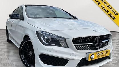 Używany Mercedes CLA220 Shooting Brake AMG 177 KM (130 kW) 2016 Biały Kombi