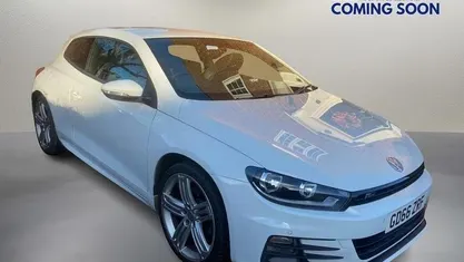 White Used 2017 VW Scirocco R-line Coupe | £12,450 (Fair price)