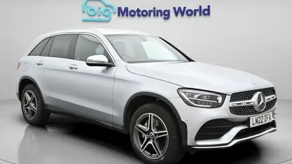 Used Mercedes GLC300e AMG line 320 HP (235 kW) 2022 Silver Estate