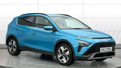 Used Hyundai Bayon Premium 101 HP (74 kW) 2023 Blue SUV