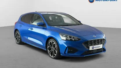 Used Ford Focus ST-Line X 125 HP (91 kW) 2021 Blue Hatchback