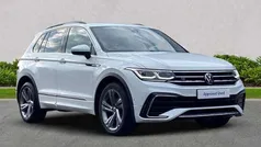 White Used 2023 VW Tiguan R-line Edition SUV | £28,399 (Fair price)