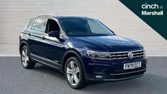 Blue Used 2020 VW Tiguan SEL SUV | £22,190 (Fair price)