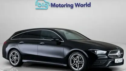 Used Mercedes CLA200 AMG line 163 HP (119 kW) 2022 Black Coupe
