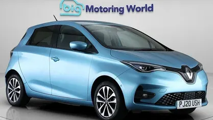 Used Renault Zoe GT-Line 100 kW (136 HP) 2020 Blue Hatchback