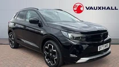 Used Vauxhall Grandland X Ultimate 131 HP (96 kW) 2024 Black SUV