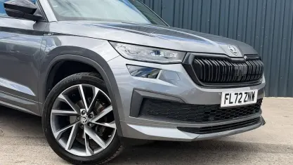 Used Skoda Kodiaq SportLine 150 HP (110 kW) 2023 Grey SUV
