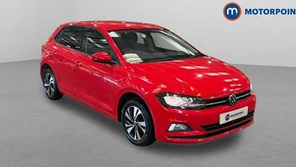 Used VW Polo Match 95 HP (69 kW) 2021 Red Hatchback