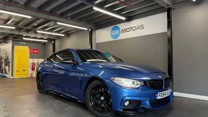 Used BMW 430 M Sport 258 HP (189 kW) 2014 Blue Coupe