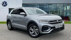Pyrite silver metallic Used 2025 VW T-Roc R-line SUV | £29,402 (Fair price)