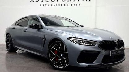 Begagnad BMW M8 Competition Edition 625 HK (459 kW) 2021 Blå Sportkupé