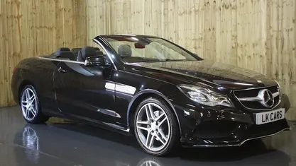 Used Mercedes E220 AMG 170 HP (125 kW) 2013 Black Cabriolet