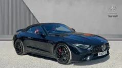 Obsidian black metallic Used 2024 Mercedes SL55 AMG Premium Plus Cabriolet | £94,245 (Fair price)