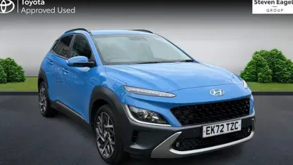 Used Hyundai Kona Premium 141 HP (103 kW) 2022 Blue SUV