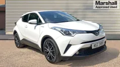 White Used 2019 Toyota C-HR SUV | £14,388 (Fair price)