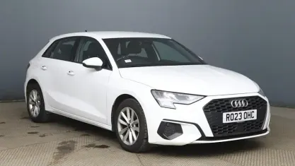 Used Audi A3 Sportback Design 110 HP (80 kW) 2023 White Hatchback