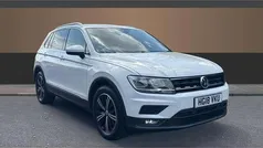 White Used 2018 VW Tiguan SE SUV | £13,595 (Fair price)