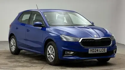 Used Skoda Fabia Comfort 95 HP (69 kW) 2024 Blue Hatchback