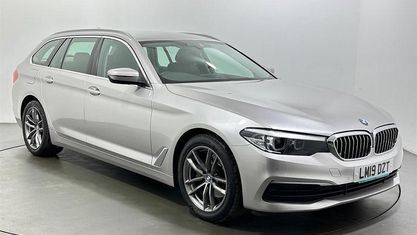 Begagnad BMW 520 190 HK (139 kW) 2019 Silver Kombi