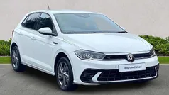 White Used 2022 VW Polo R-line Hatchback | £17,168 (Fair price)