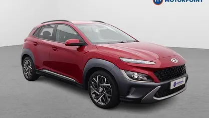 Red Used 2021 Hyundai Kona Premium SUV | £15,649 (Fair price)
