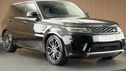 Used Land Rover Range Rover Sport HSE 300 HP (220 kW) 2021 Santorini black SUV