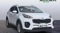 White Used 2017 Kia Sportage 2 SUV | £8,990 (Fair price)