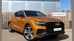 Dragon orange Used 2023 Audi Q8 Black Edition SUV | £50,990 (Fair price)