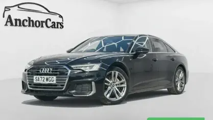 Used Audi A6 S-Line 204 HP (150 kW) 2022 Black Sedan