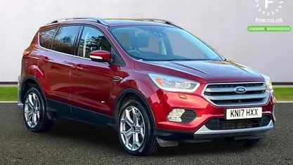 Red Used 2017 Ford Kuga Titanium X SUV | £12,799 (Fair price)