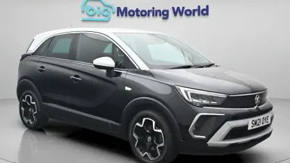 Used Vauxhall Crossland Elite 110 HP (80 kW) 2021 Black SUV