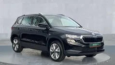 Black magic pearlescent Used 2025 Skoda Karoq SE L SUV | £29,500 (Fair price)