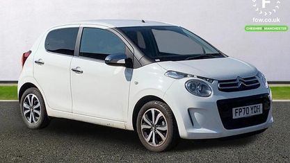 Begagnad Citroën C1 Flair 72 HK (52 kW) 2020 Vit Halvkombi