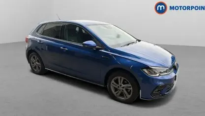 Used VW Polo R-line 110 HP (80 kW) 2024 Blue Hatchback