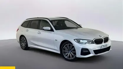 Used BMW 330e M Sport 292 HP (214 kW) 2022 White Estate