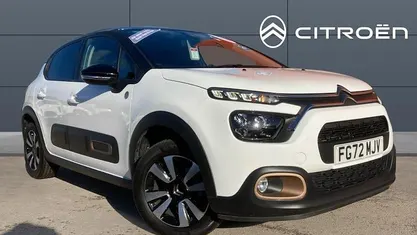 White Used 2022 Citroën C3 PureTech Hatchback | £10,572 (Fair price)