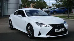 White Used 2020 Lexus RC300h Sport Line Coupe | £25,000 (Fair price)