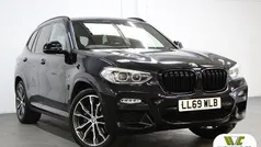 Black Used 2019 BMW X3 M Sport SUV | £26,495 (Fair price)