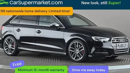 Used Audi S3 Sportback Advanced 300 HP (220 kW) 2019 Black Hatchback