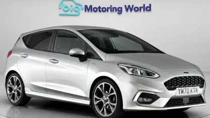 Used Ford Fiesta ST-Line X 125 HP (91 kW) 2020 Silver Hatchback