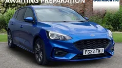 Blue Used 2021 Ford Focus ST-Line Hatchback | £14,835 (Fair price)