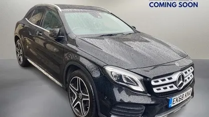 Black Used 2018 Mercedes GLA200 AMG line SUV | £15,750 (Fair price)