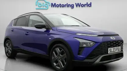 Used Hyundai Bayon Ultimate 101 HP (74 kW) 2023 Blue SUV
