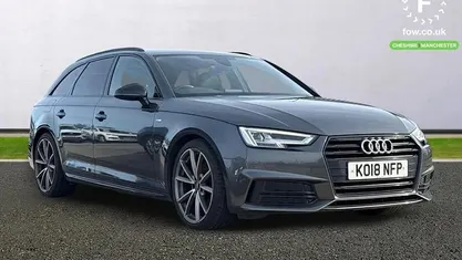 Used Audi A4 Black Edition 150 HP (110 kW) 2017 Grey Estate