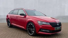 Velvet red Used 2019 Skoda Superb SportlinePlus Estate | £22,790 (Fair price)