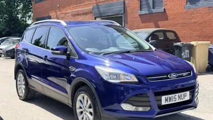 Used Ford Kuga Titanium 150 HP (110 kW) 2015 Blue SUV