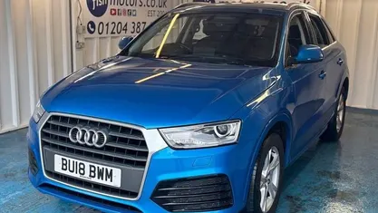Used Audi Q3 Sport 150 HP (110 kW) 2018 Blue SUV