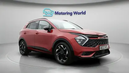 Used Kia Sportage GT-Line 150 HP (110 kW) 2022 Red SUV