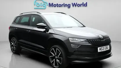 Used Skoda Karoq SportLine 150 HP (110 kW) 2021 Black SUV