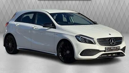White Used 2018 Mercedes A200 Hatchback | £11,995 (Fair price)